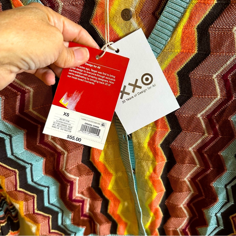 Missoni for Target Cardigan Size XS NWT - Picture 4 of 8